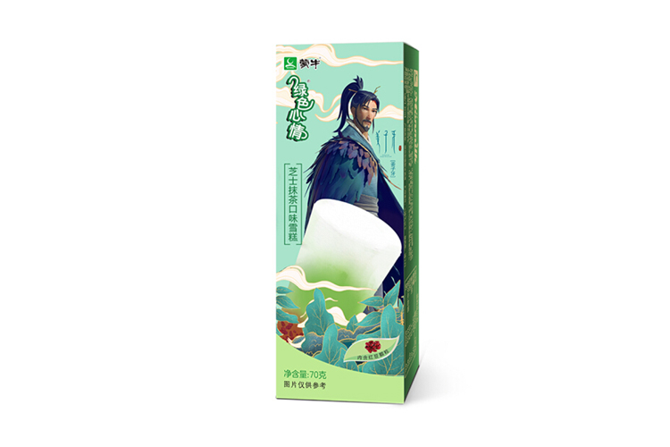 MENGNIU GREEN MOOD CHEESE MATCHA 70G